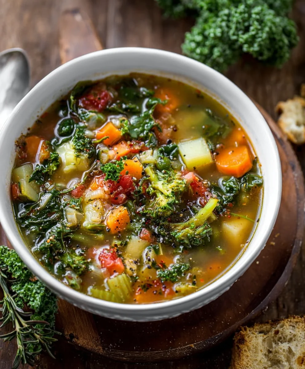 Hearty Vegetable Soup - Healthy & Delicious Meal