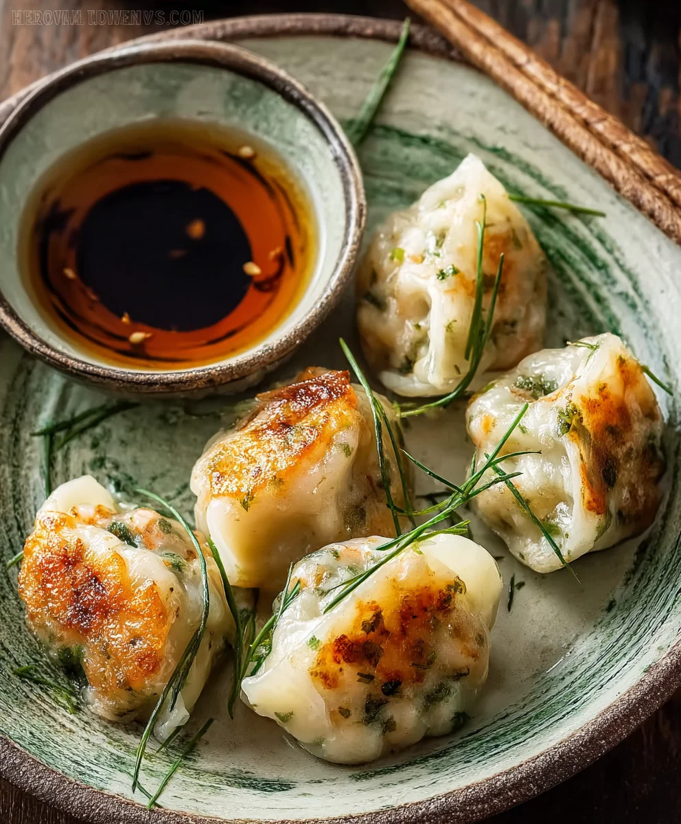 Shrimp and Chive Dumplings- Savory and Fresh Bites