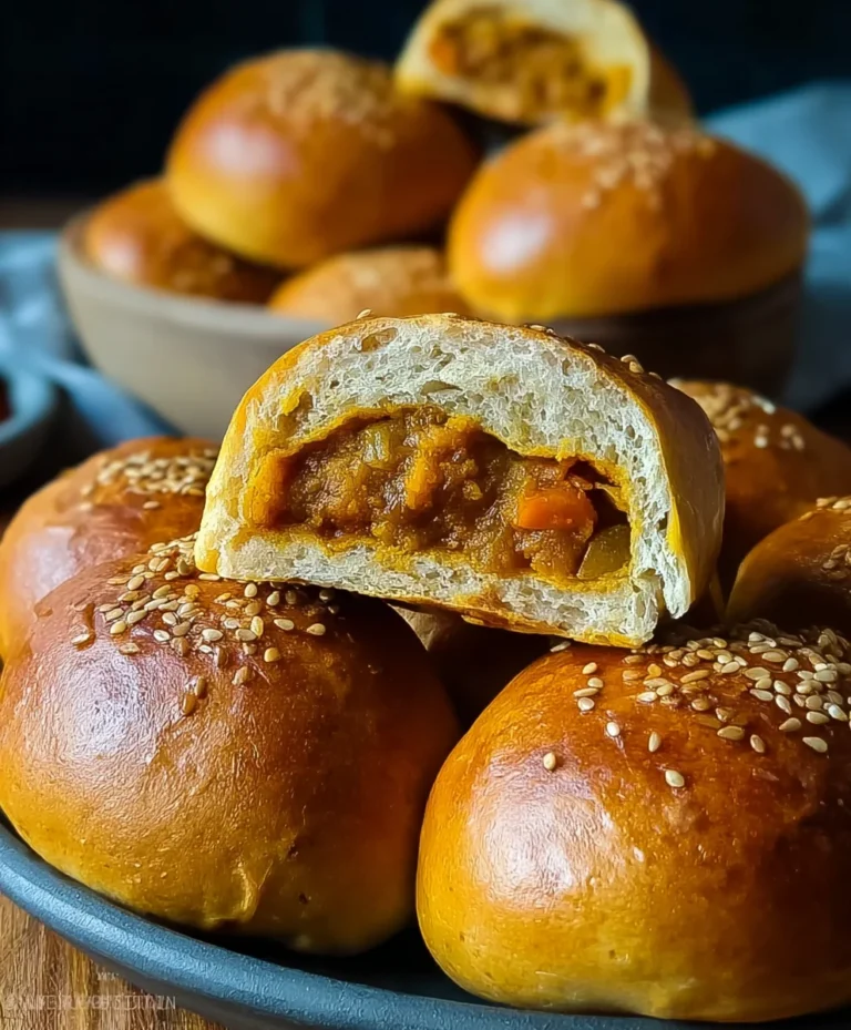 Spicy Vegan Curry Buns- Flavor Packed & Easy To Make