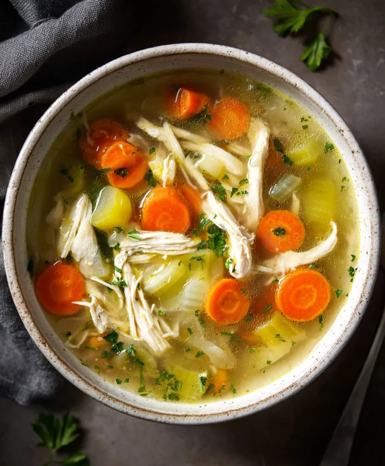 Easy Chicken Soup Recipe-Hearty & Comforting