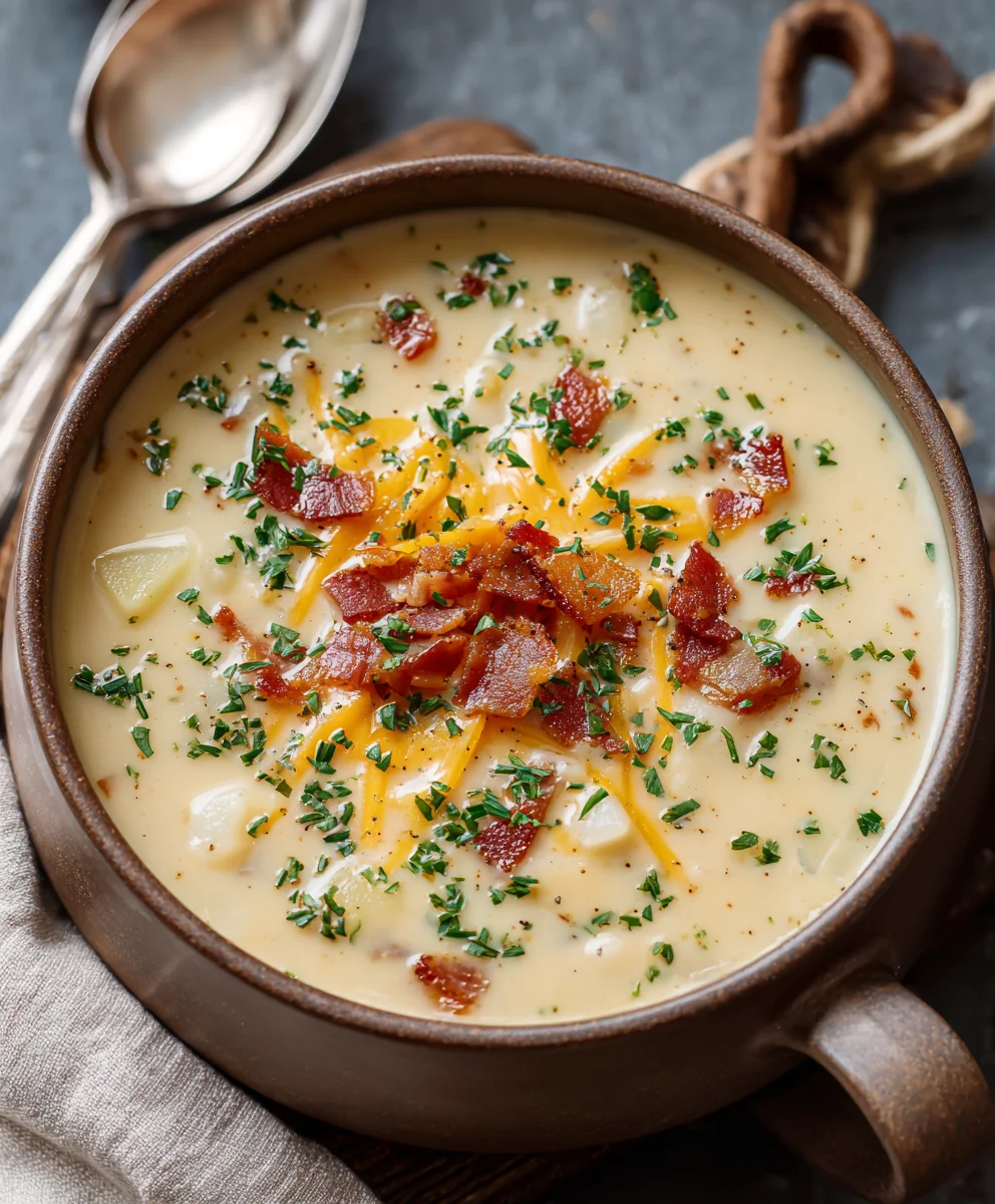 Outback Potato Soup- Savory Beef & Creamy Comfort