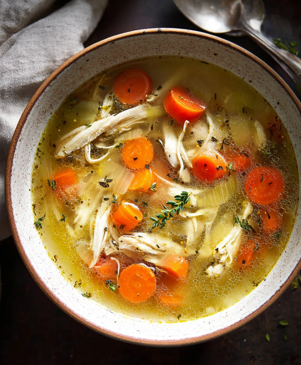 Easy Chicken Soup Recipe-Hearty & Comforting