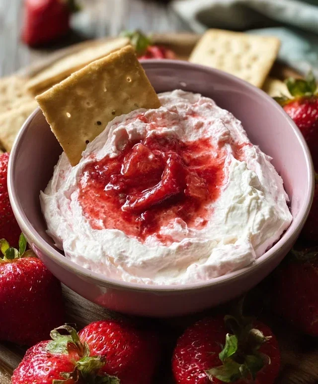 Strawberry Cheesecake Dip
