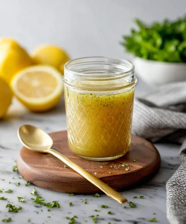 Basic Lemon Vinaigrette Dressing