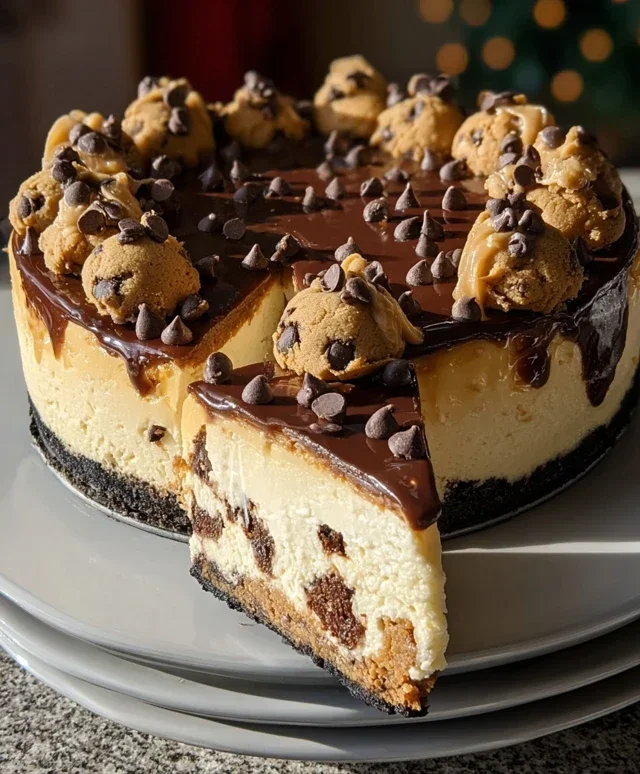 Chocolate Chip Cookie Cheesecake