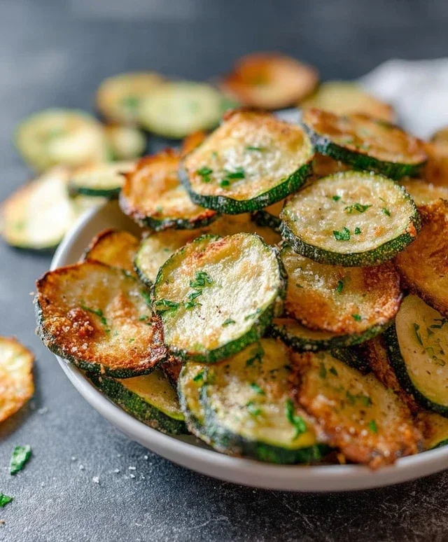 Crispy Zucchini Chips