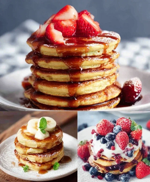 PART 1 – Healthy Breakfast – 6 easy-to-make healthy and delicious PANCAKE RECIPES