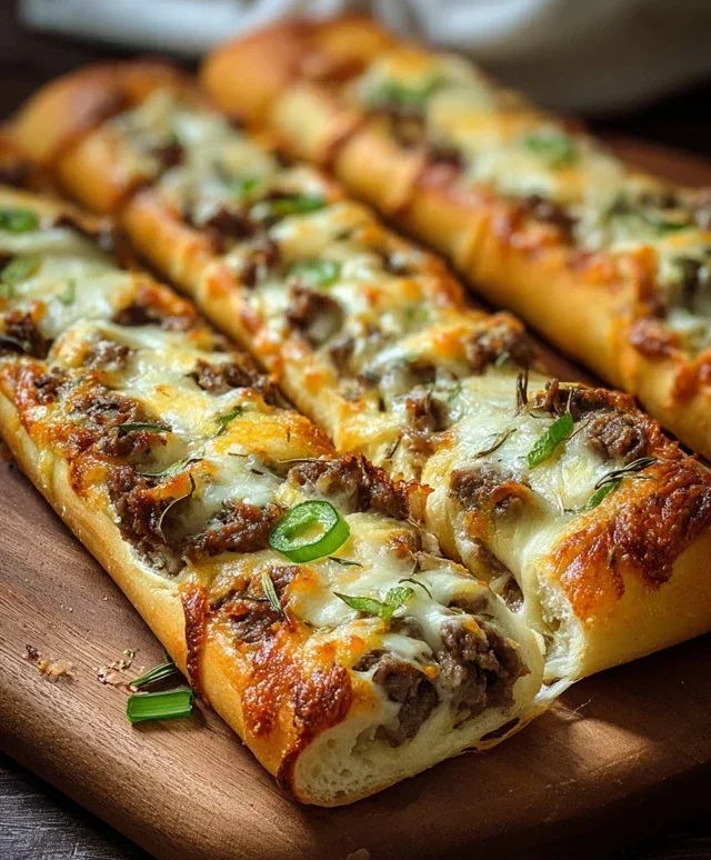 Philly Cheesesteak Stuffed Cheesy Breadsticks