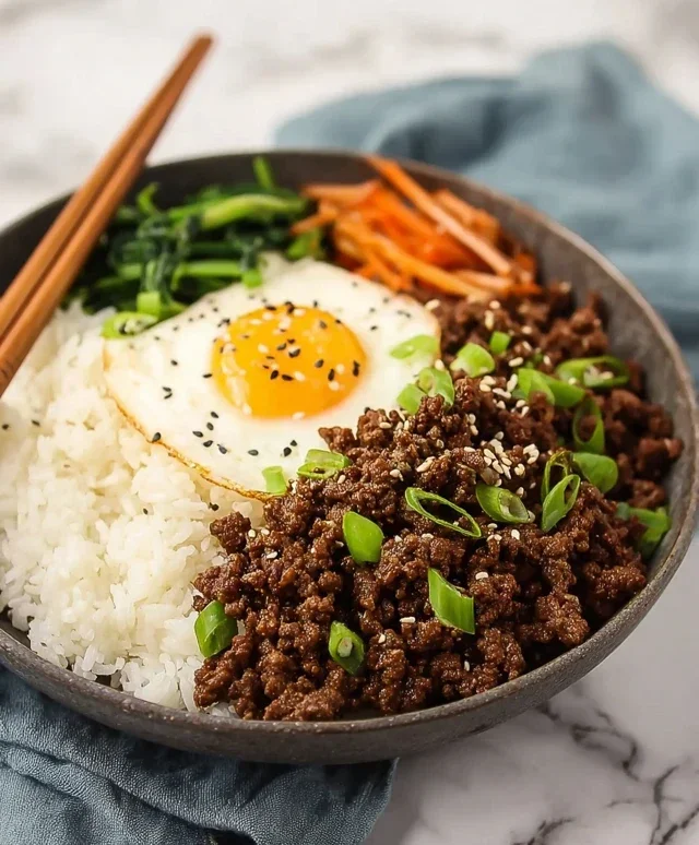 Korean Ground Beef Bowl (25-Minutes)