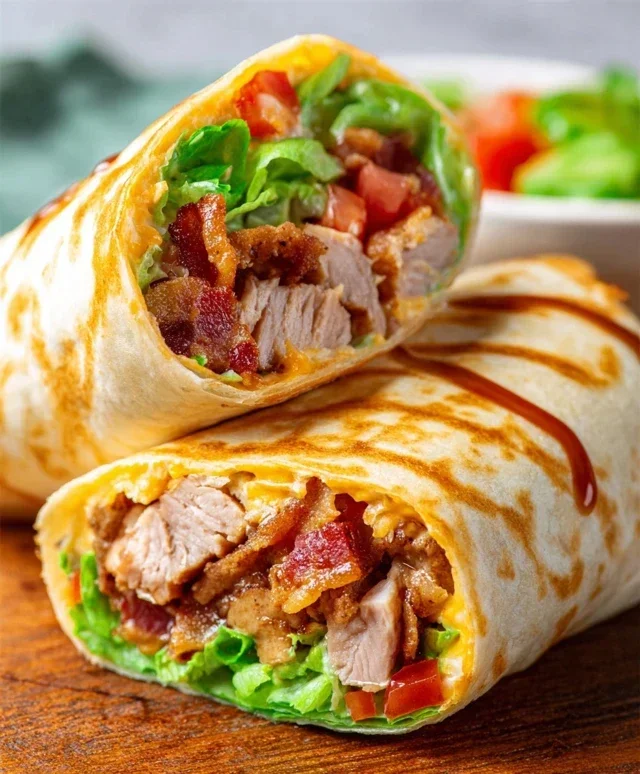Crispy Chicken Beef Beef Bacon Ranch Wrap