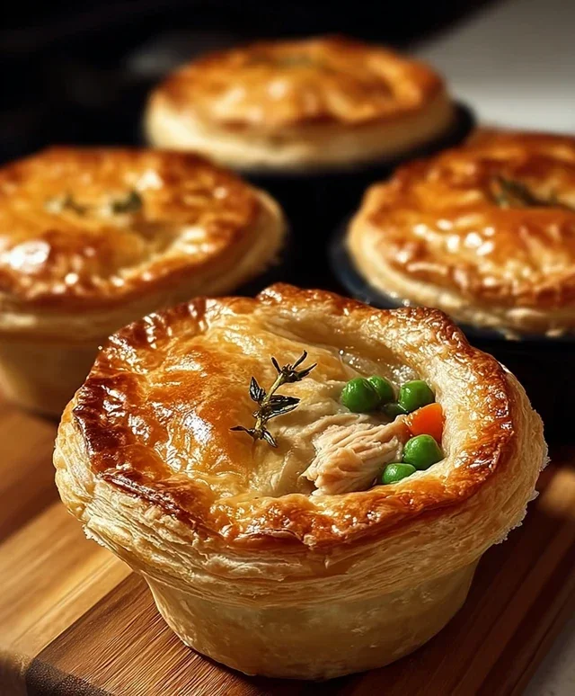 Mini Chicken Pot Pies