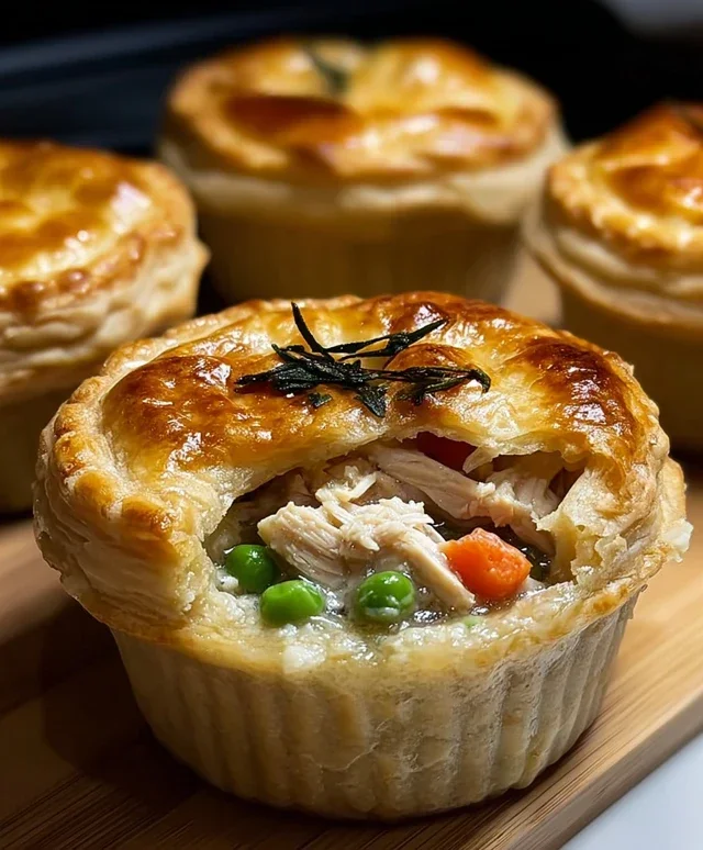 Mini Chicken Pot Pies
