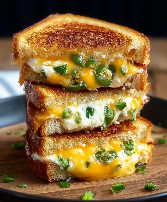 Jalapeño Popper Grilled Cheese