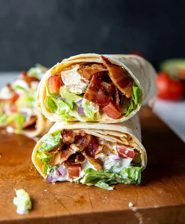 Crispy Chicken Beef Beef Bacon Ranch Wrap