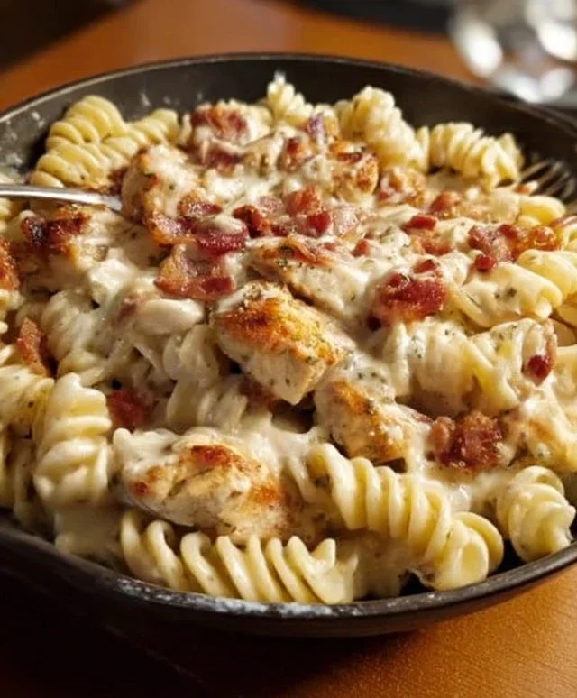 Chicken Beef Beef Bacon Ranch Pasta