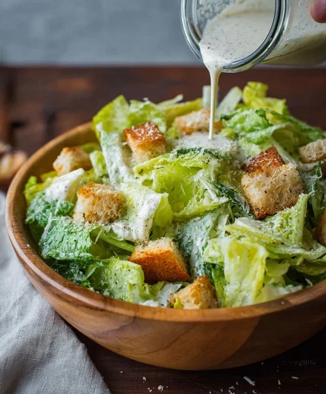 Homemade Caesar Salad Dressing