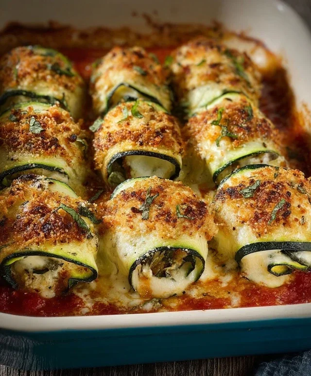 Vegan Zucchini Rollatini