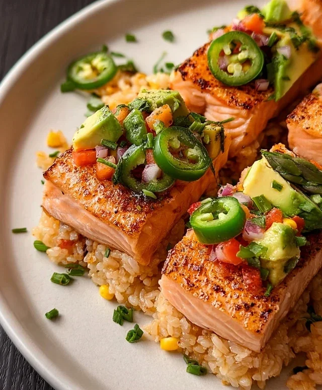Salmon Crispy Rice
