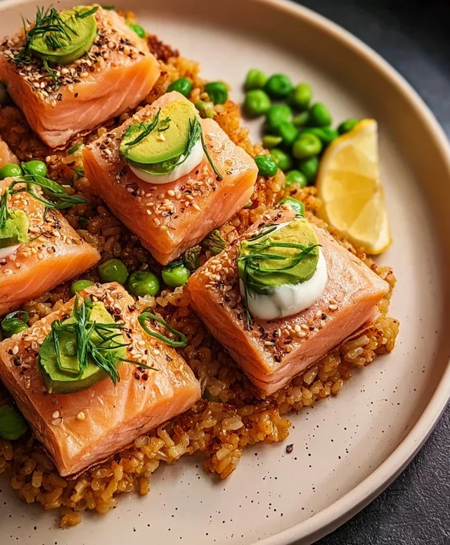 Salmon Crispy Rice