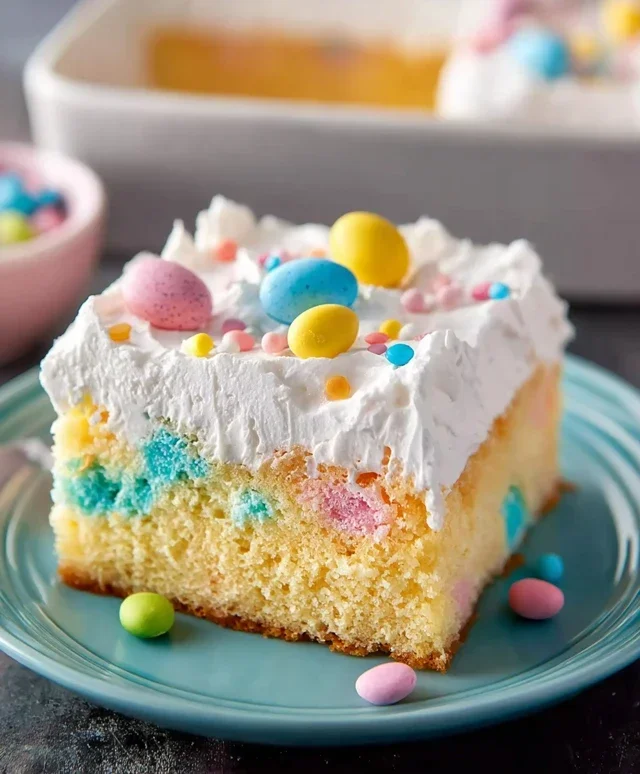 Easter Poke Cake