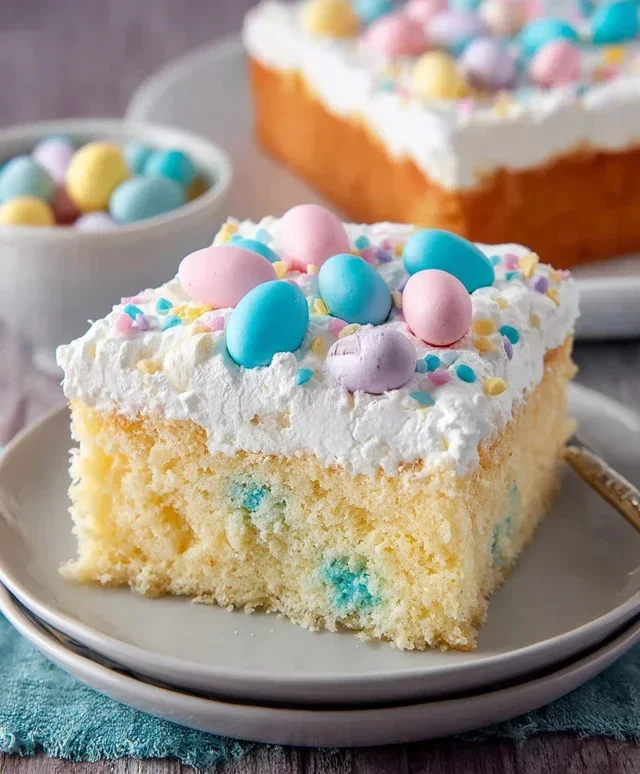 Easter Poke Cake