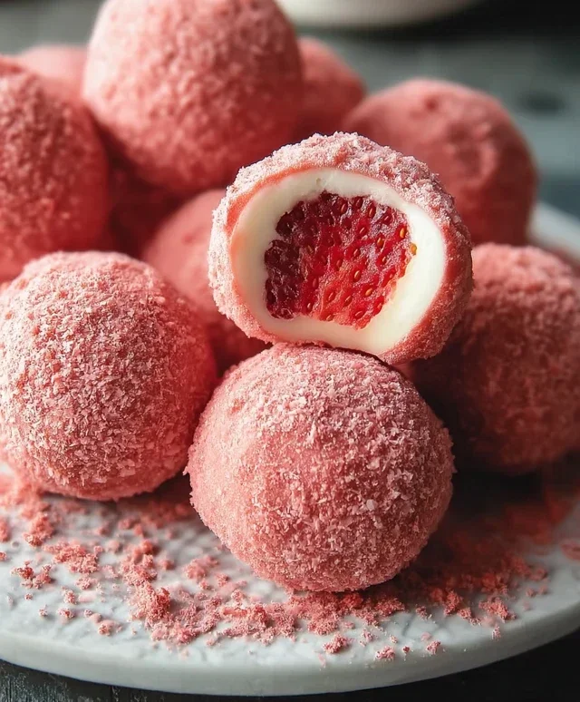 Strawberry Truffles