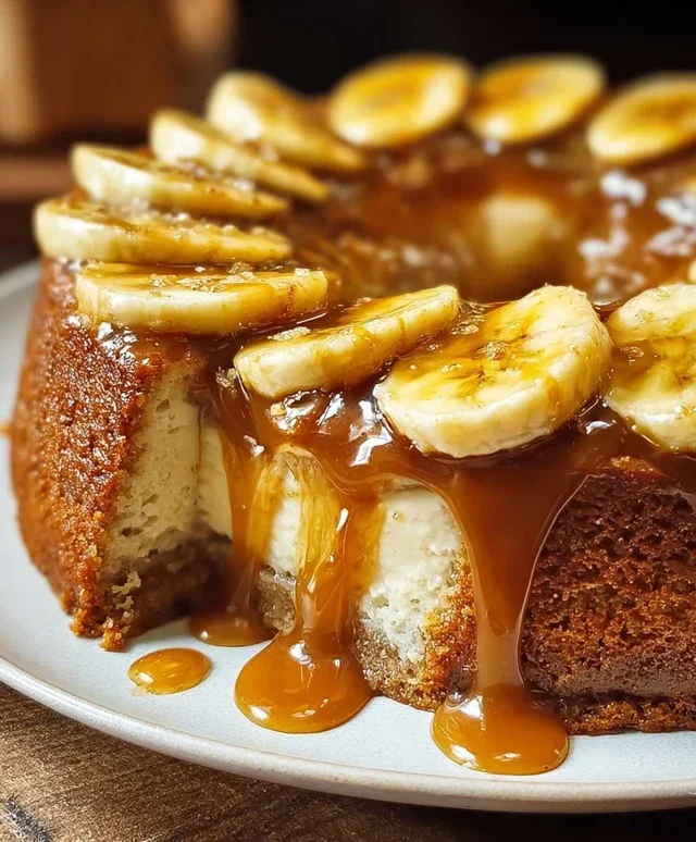 Bananas Foster Cake