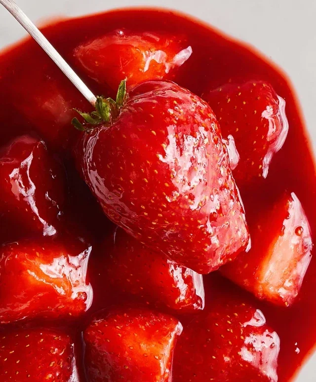 Fresh Strawberry Sauce (Strawberry Topping)