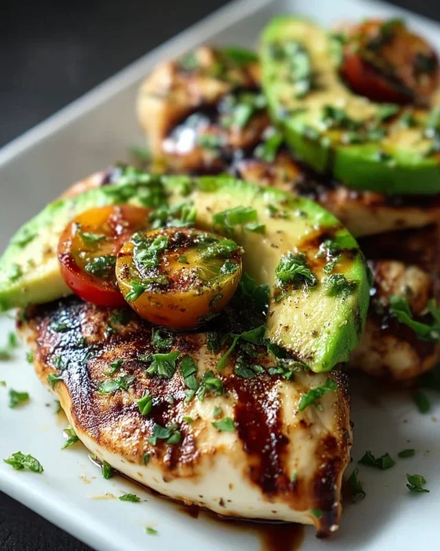 Grilled California Avocado Chicken Recipe