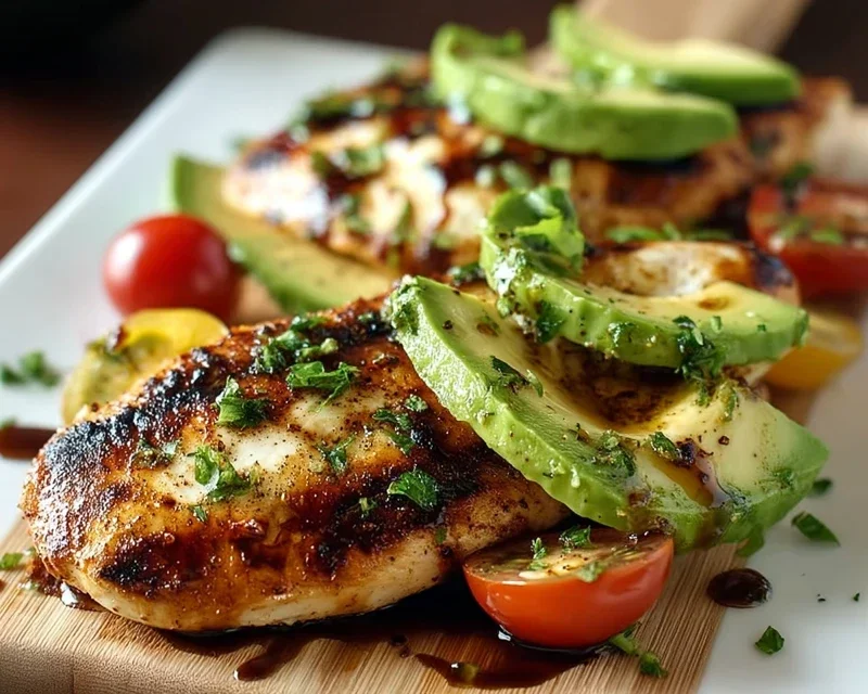 Grilled California Avocado Chicken Recipe