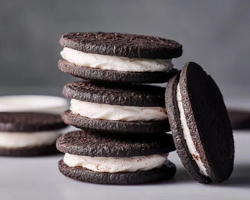 Homemade Oreo Cookies