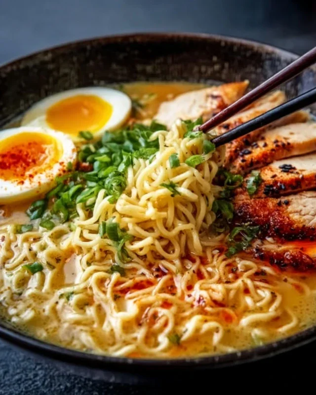 Creamy Garlic Chicken Ramen: An Incredible Ultimate Recipe