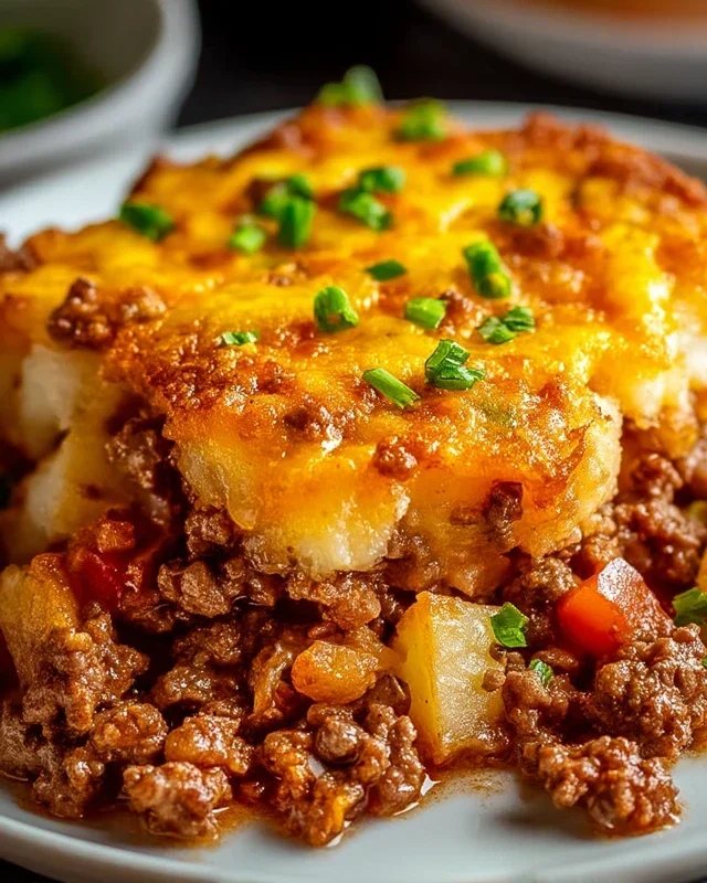 Hobo Casserole Ground Beef