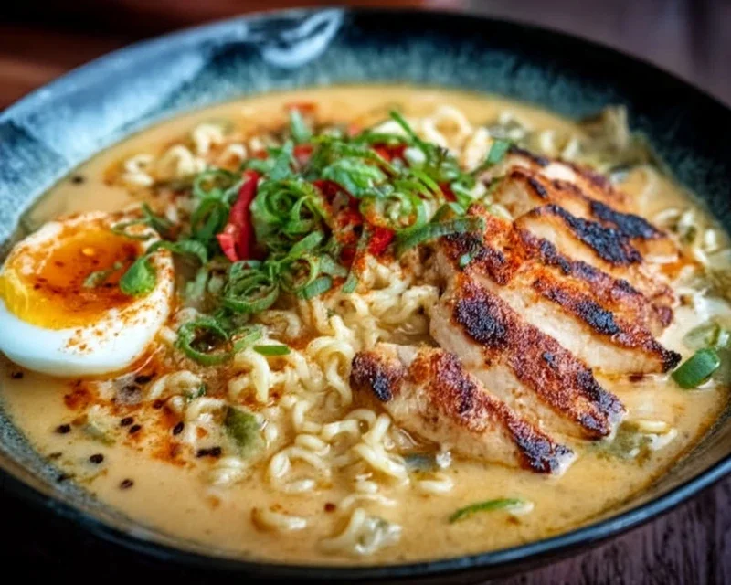 Creamy Garlic Chicken Ramen: An Incredible Ultimate Recipe