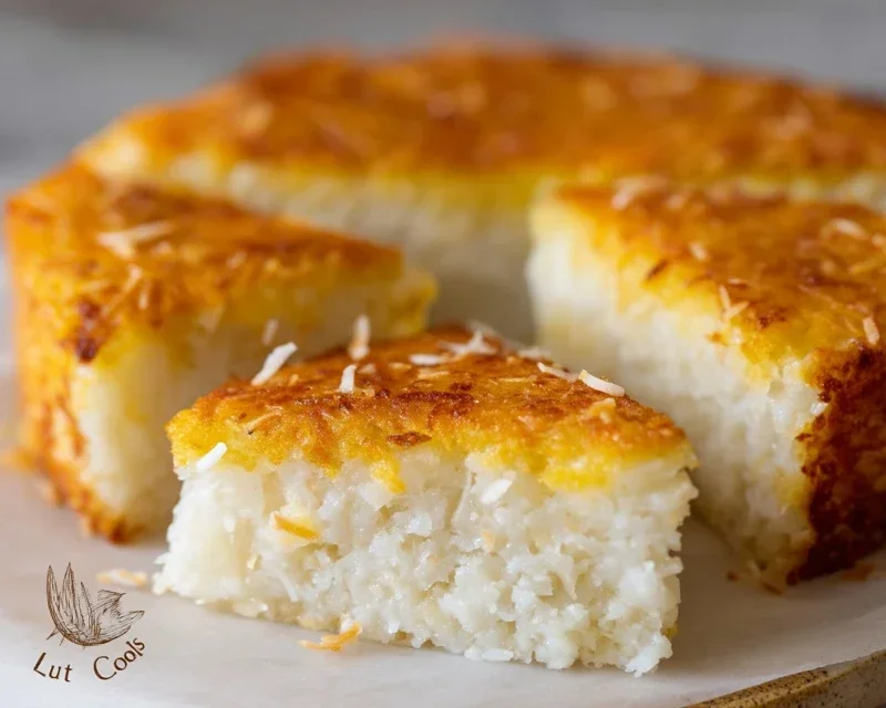 Sticky Coconut Cake