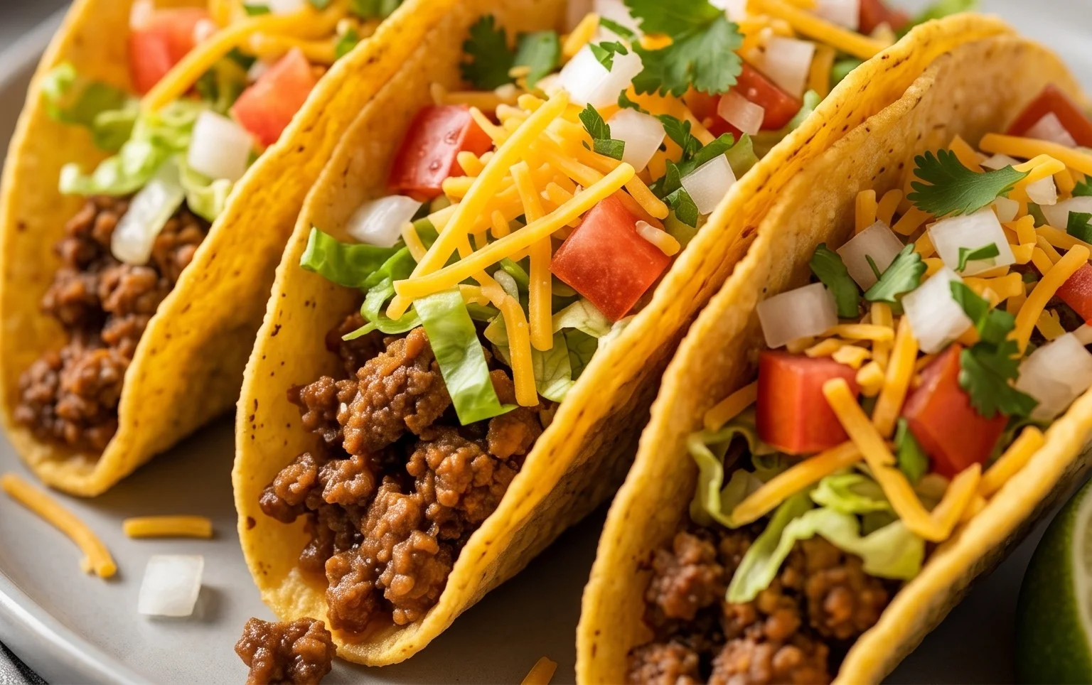 Crispy Ground Beef Tacos
