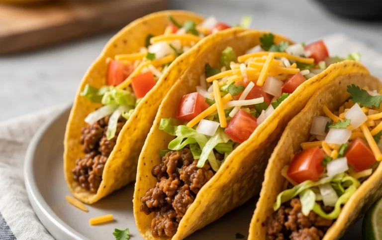 Crispy Ground Beef Tacos