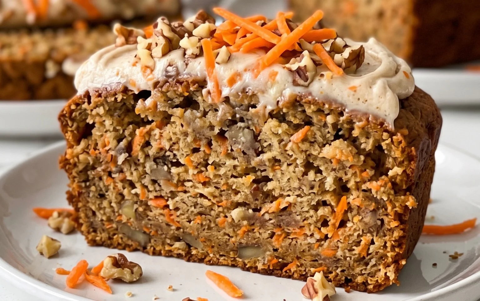 Dairy Free Carrot Cake Banana Bread