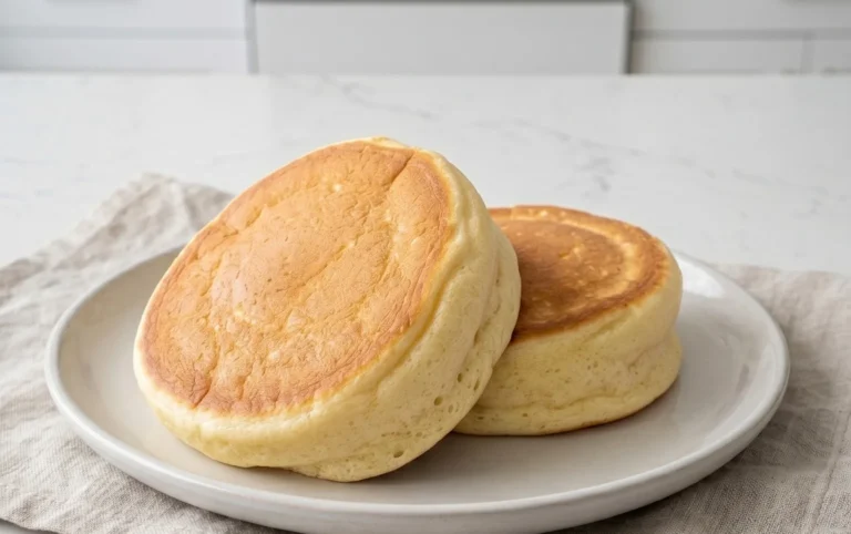 Fluffy Japanese Soufflé Pancakes
