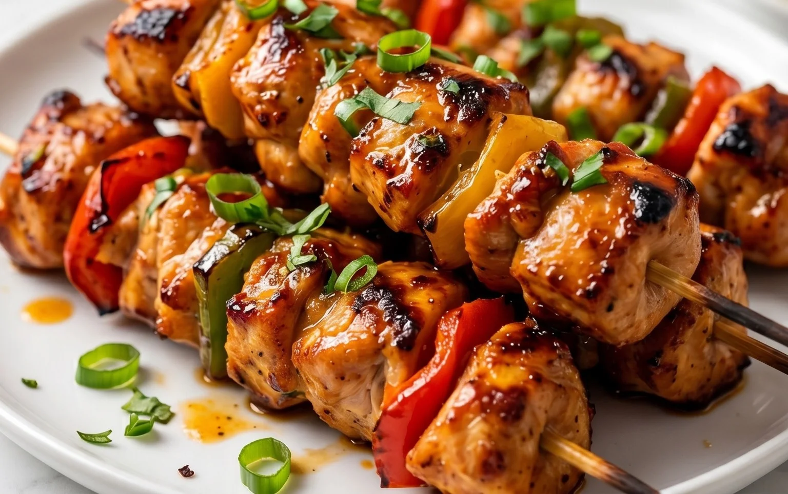 Air Fryer Chicken Skewers (VIDEO)