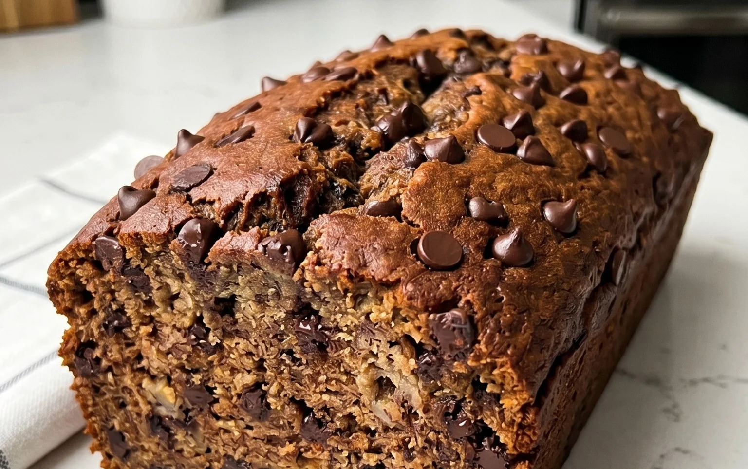 Easy Chocolate Chip Banana Bread
