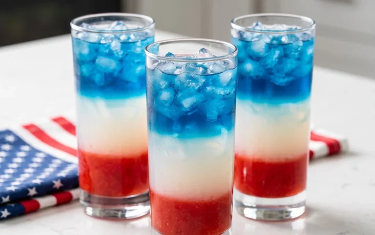 July 4th Layered Drinks Recipe
