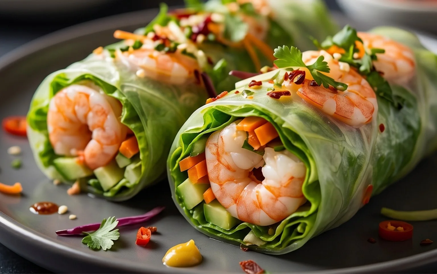 Lettuce Wrap Summer Rolls