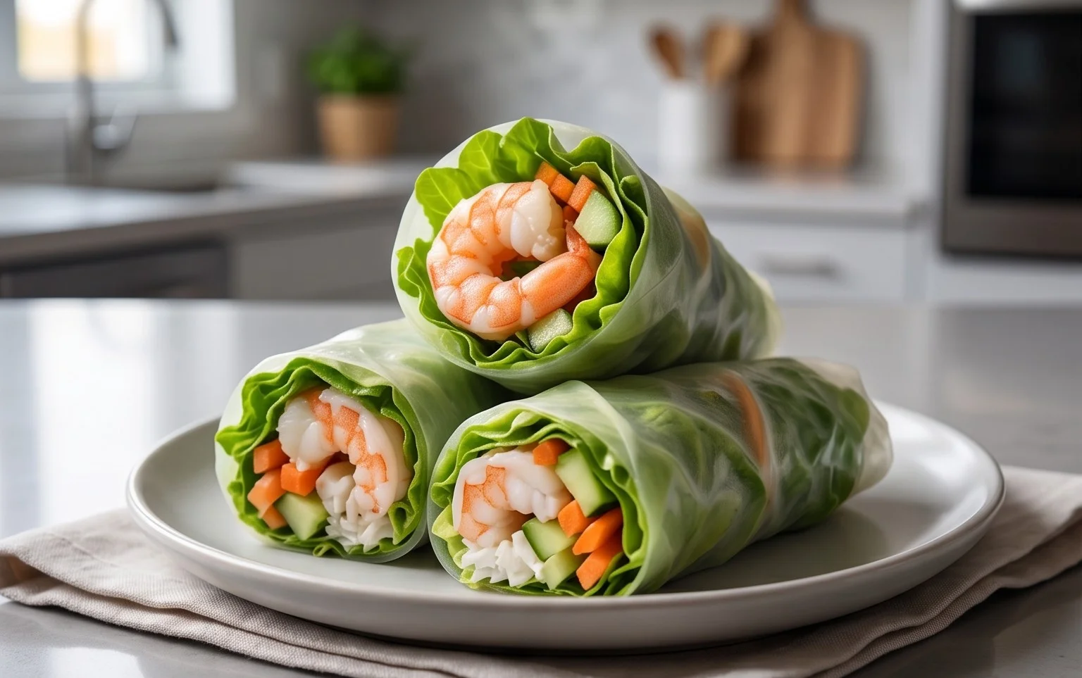 Lettuce Wrap Summer Rolls