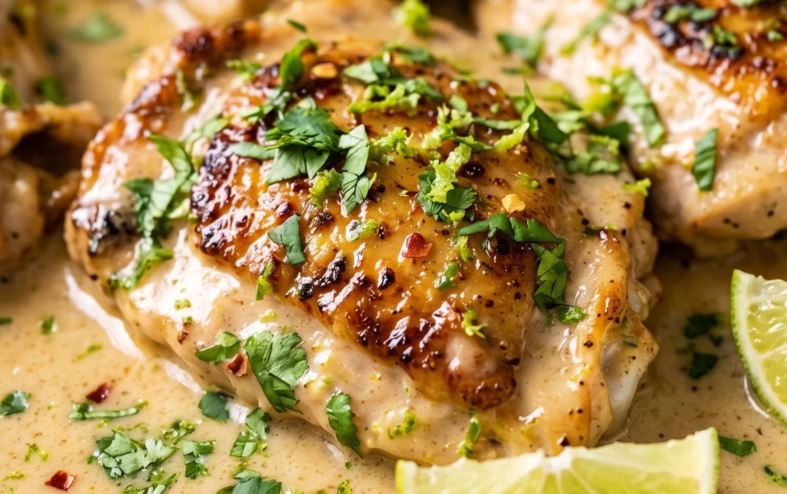 Creamy Coconut Lime Chicken
