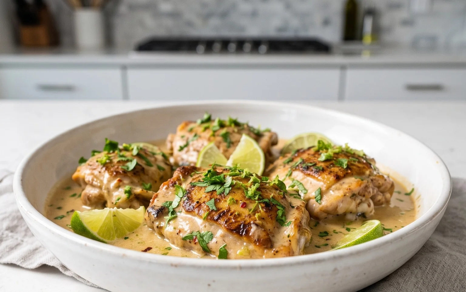 Creamy Coconut Lime Chicken