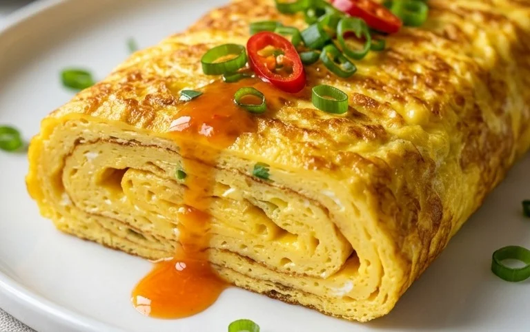 Gyeran Mari (Korean Rolled Omelette)