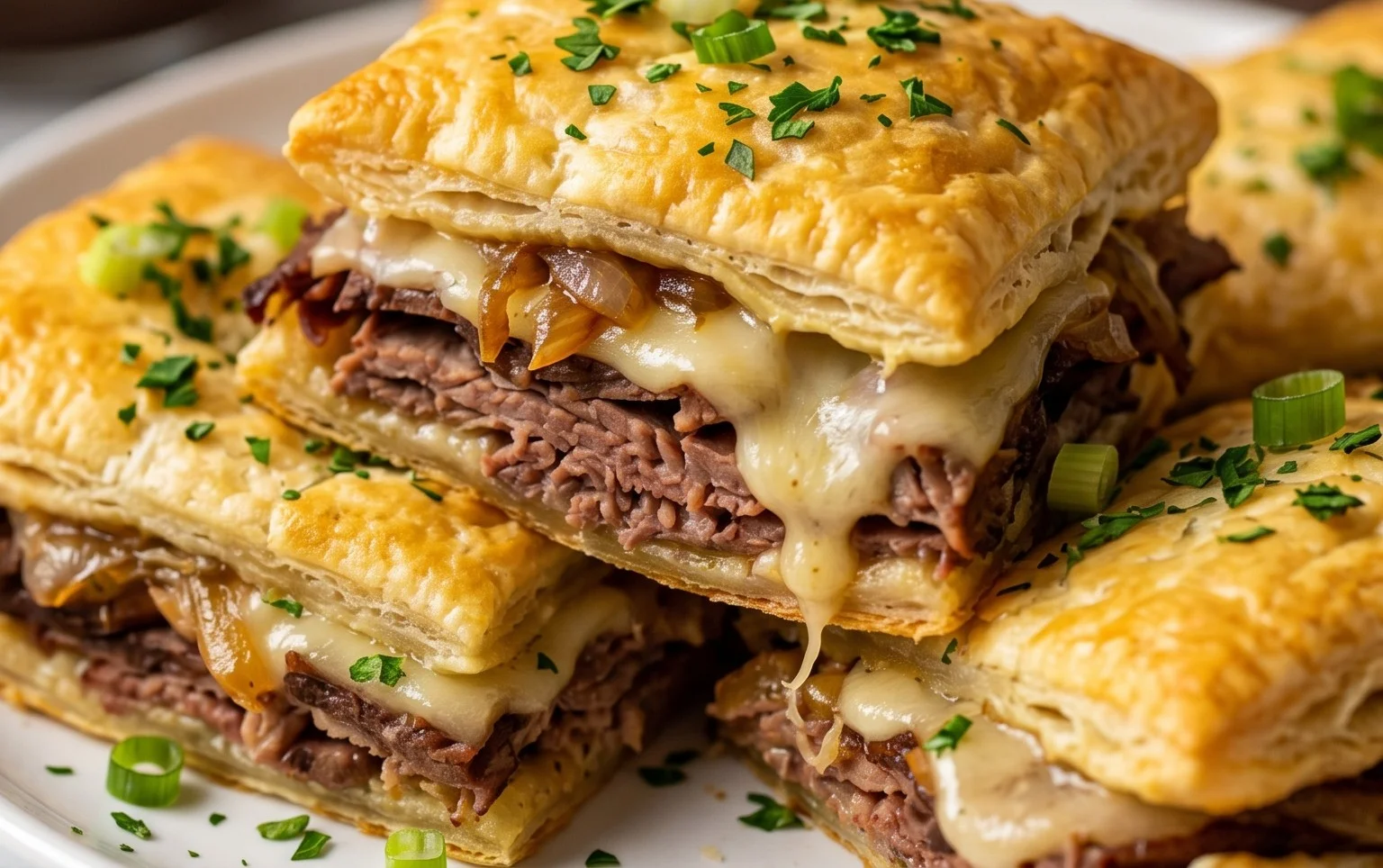 French Dip Squares