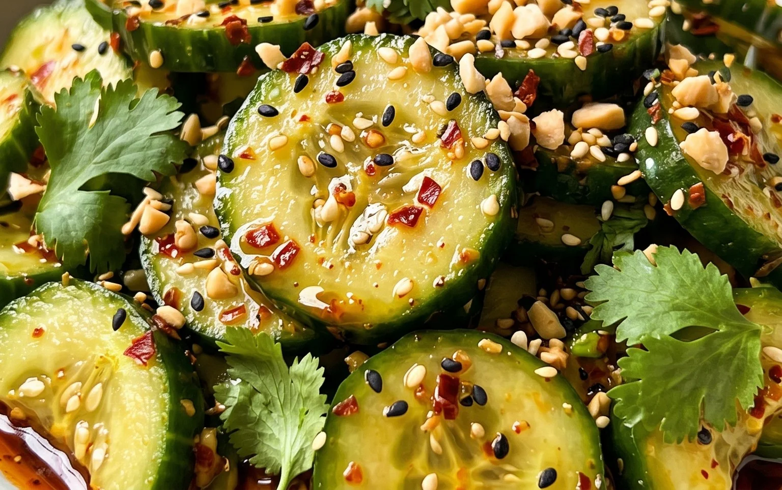 Spicy Asian Cucumber Salad