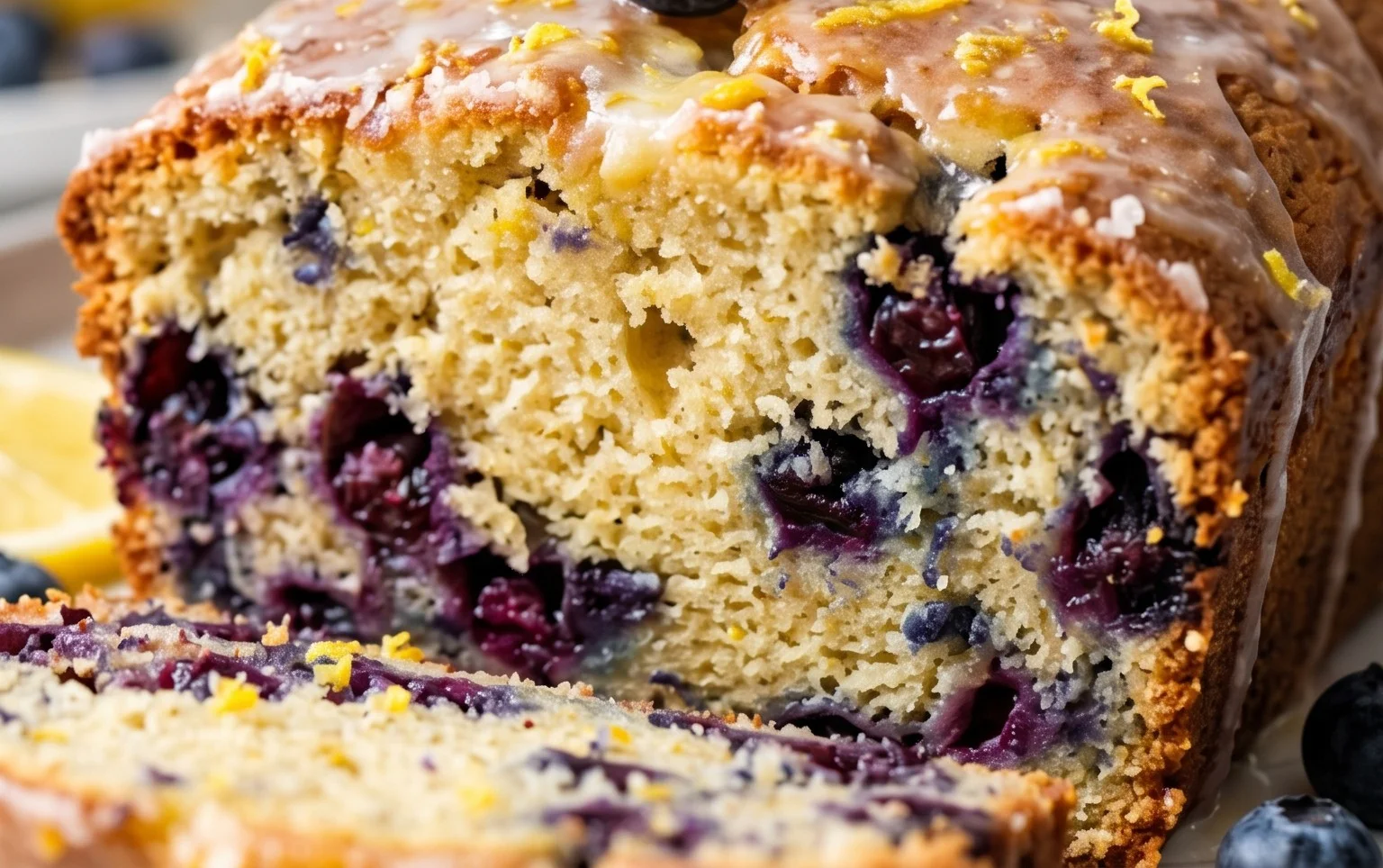 Blueberry and Lemon Loaf